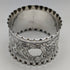 Around 1905 British antique silver plated napkin rings set of 4 in a case